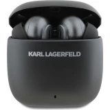&Eacute;couteurs sans fil Karl Lagerfeld ANC/ENC TWS - Bluetooth, r&eacute;duction de bruit, charge rapide et autonomie 24h - Noir
