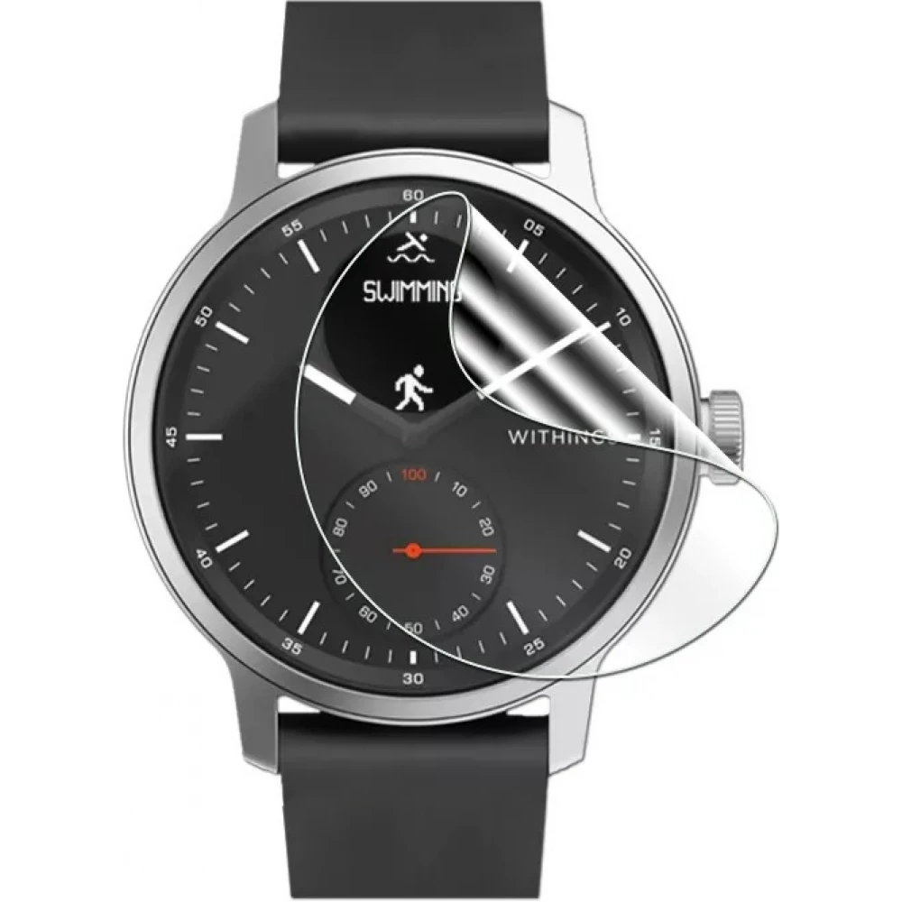 Film de protection d&rsquo;&eacute;cran en TPU souple anti-rayures pour Withings ScanWatch (38 mm) - Transparent