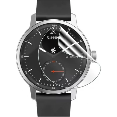 Film de protection d&rsquo;&eacute;cran en TPU souple anti-rayures pour Withings ScanWatch (38 mm) - Transparent