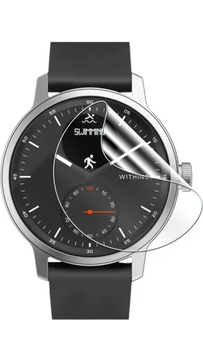 Film de protection d&rsquo;&eacute;cran en TPU souple anti-rayures pour Withings ScanWatch (42 mm) - Transparent