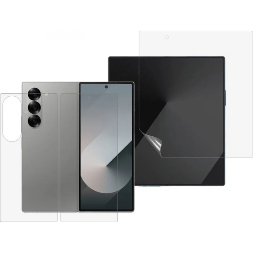 Film protecteur Samsung Galaxy Z Fold6 - Protection souple pour écran en Hydrogel TPU (face intérieure + extérieure)