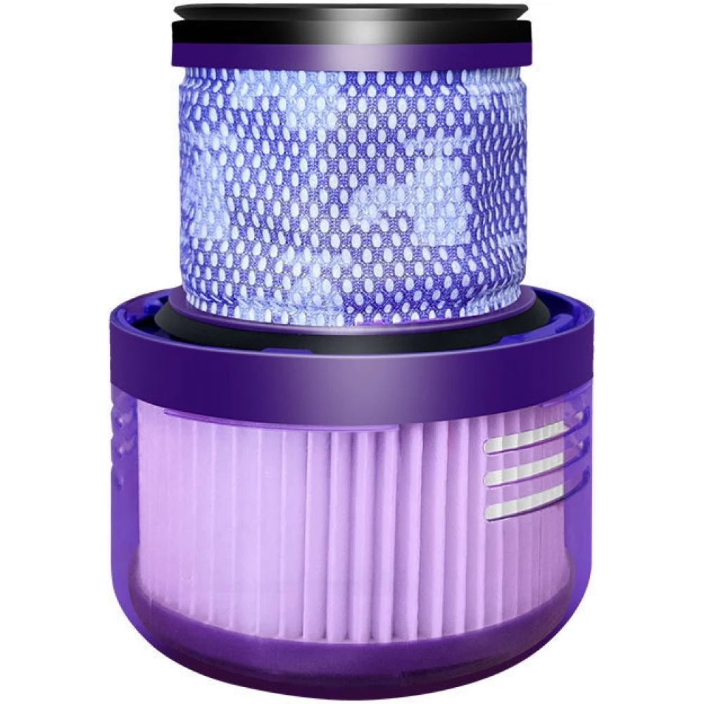 Ersatzfilter kompatibel f&uuml;r Dyson V10 Slim Staubsauger - Violett