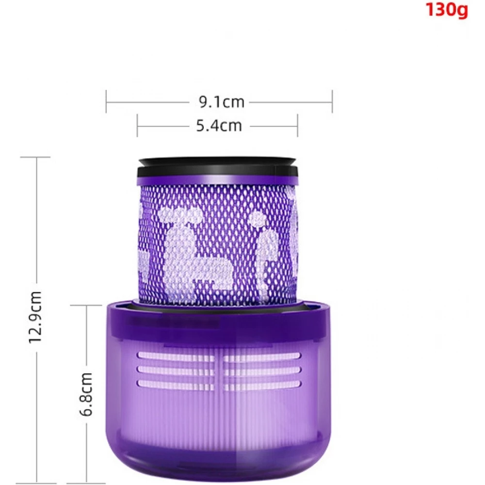 Ersatzfilter kompatibel f&uuml;r Dyson V11 Staubsauger - Violett