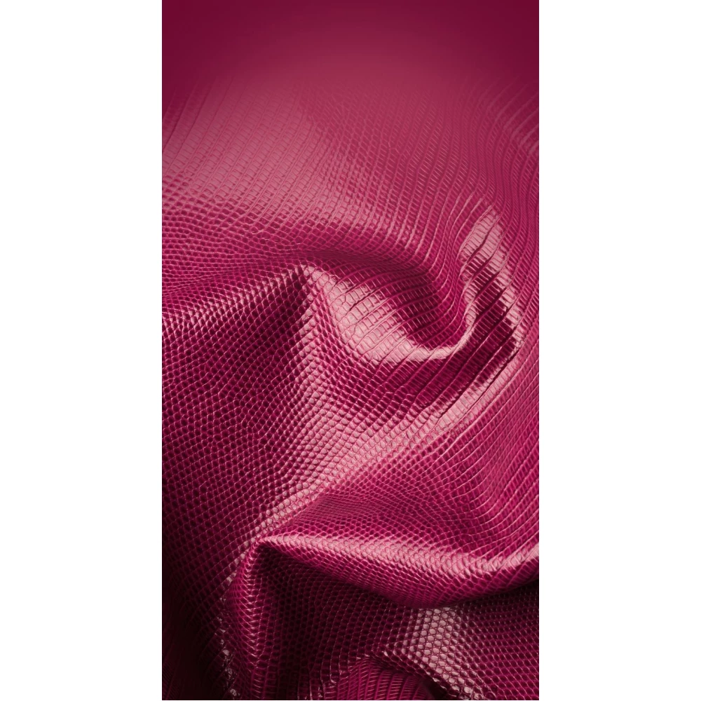 iPhone Air Case Hülle - Qialino Croco Flip Echtleder - Rosa