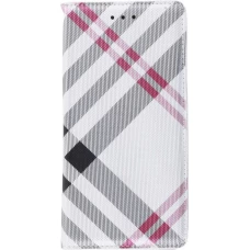 Hülle Samsung Galaxy S26+ - Flip Lines - Weiss