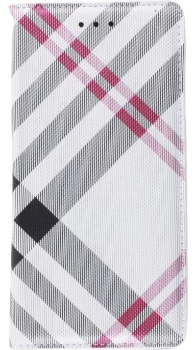 Hülle Samsung Galaxy S26 Ultra - Flip Lines - Weiss