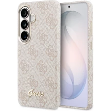 Galaxy S26 Case Hülle - Guess 4G Script MagSafe Magnetische elegante Schutz - Rosa