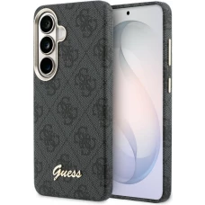 Galaxy S26 Case H&uuml;lle - Guess 4G Script MagSafe Magnetische elegante Schutz - Schwarz