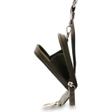 Guess 4G Logo Metall Lani&egrave;re Schultertasche mit Tasche - Braun