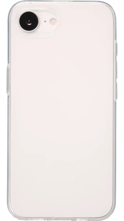 Hülle iPhone 17e / 16e - Gummi Transparent Silikon Gel Simple Super Clear flexibel