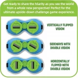 Jeu de soci&eacute;t&eacute; Vision Impossible avec lunettes &agrave; vision invers&eacute;e d&eacute;fis amusants et jeu d&rsquo;adresse en plein air