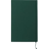Elegantes Gratitude Journal Tag und Nacht - Stoffnotizbuch mit inspirierenden Zitaten - Grün