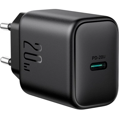 Joyroom JR-TCF20 chargeur rapide et compact USB-C PD 20W  - Noir