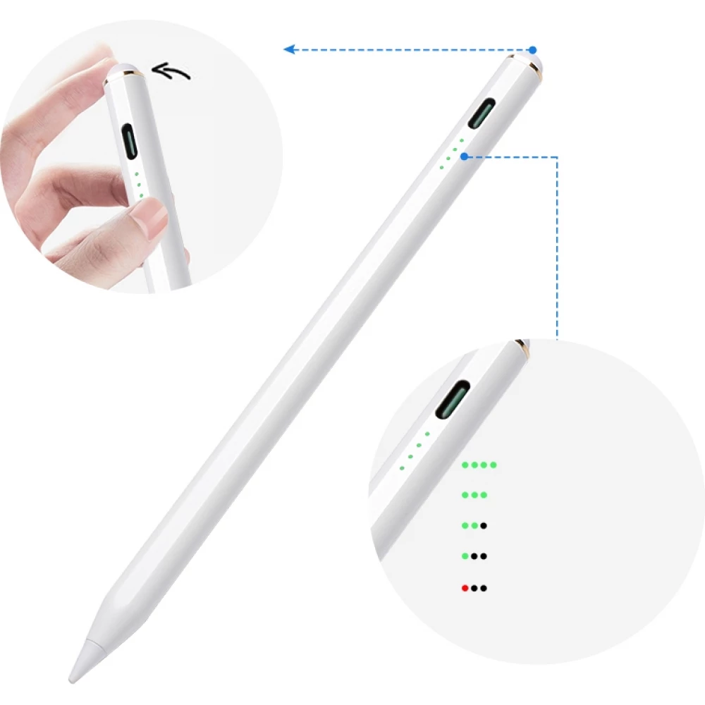 Joyroom JR-X9 Aktiver Stylus Pen f&uuml;r Touchscreens - Pr&auml;zises und ergonomisches Zubeh&ouml;r - Wei&szlig;