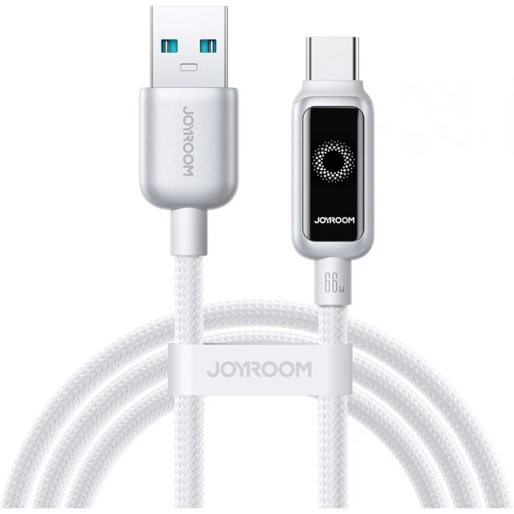 Joyroom S-A55 StarFlight câble charge rapide USB-A vers USB-C 66W (1.2m) - Blanc