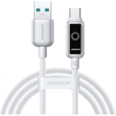 Joyroom S-A55 StarFlight câble charge rapide USB-A vers USB-C 66W (1.2m) - Blanc