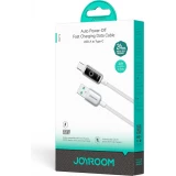 Joyroom S-A55 StarFlight câble charge rapide USB-A vers USB-C 66W (1.2m) - Blanc