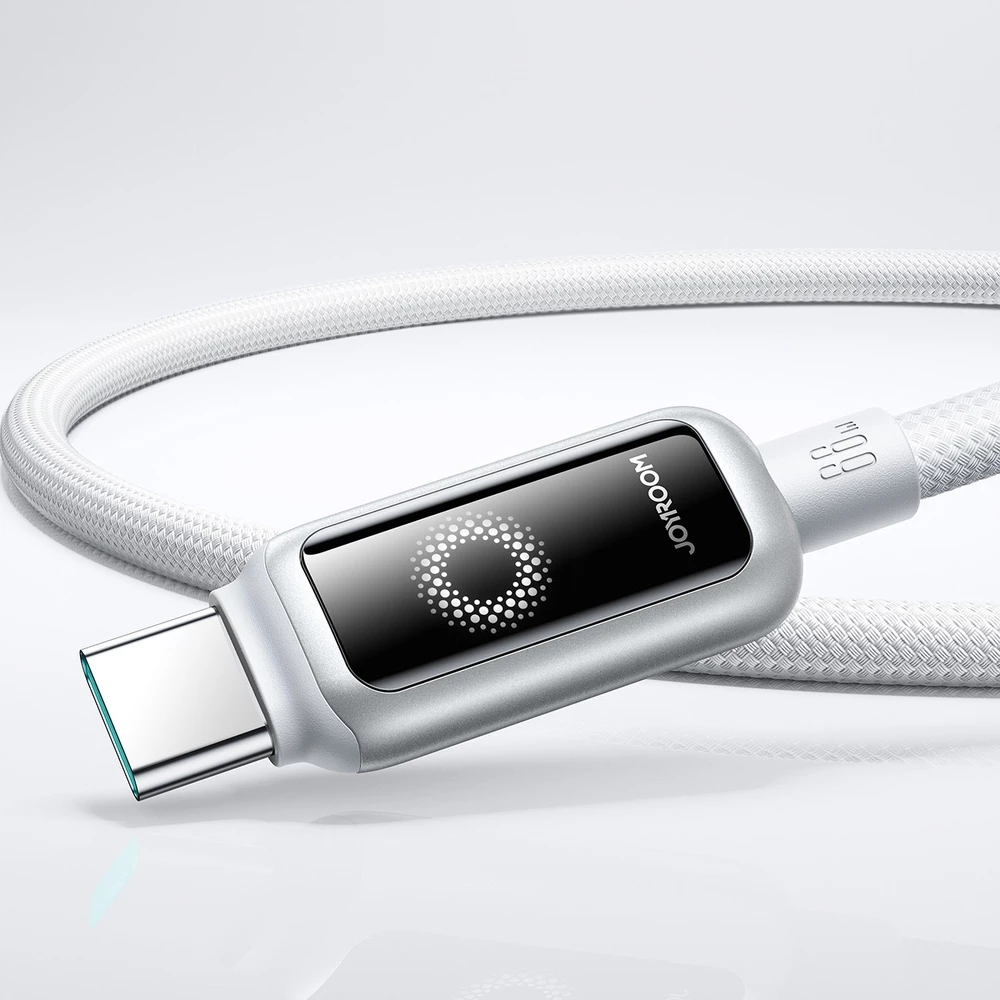 Joyroom S-A55 StarFlight câble charge rapide USB-A vers USB-C 66W (1.2m) - Blanc