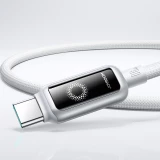 Joyroom S-A55 StarFlight câble charge rapide USB-A vers USB-C 66W (1.2m) - Blanc