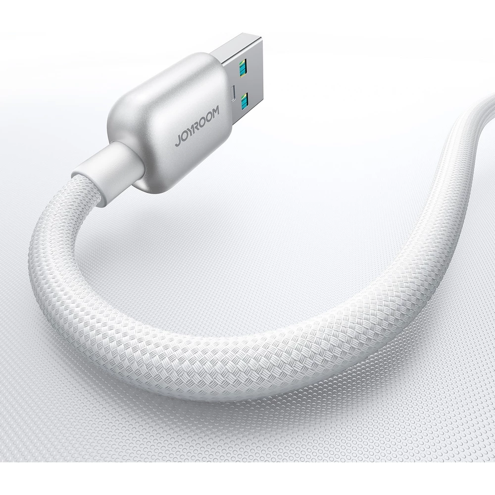 Joyroom S-A55 StarFlight câble charge rapide USB-A vers USB-C 66W (1.2m) - Blanc