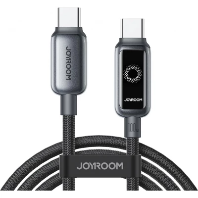 Joyroom S-A55 StarFlight câble charge rapide USB-C vers USB-C 100W (1.2m) - Noir