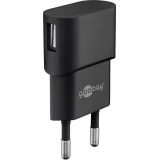 Kit chargeur Goobay 5W USB-C adaptateur secteur avec câble USB-C (1m) - Noir