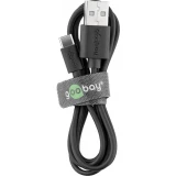 Kit chargeur Goobay 5W USB-C adaptateur secteur avec câble USB-C (1m) - Noir