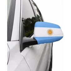 Lot de 2 housses pour rétroviseur voiture drapeau Argentine