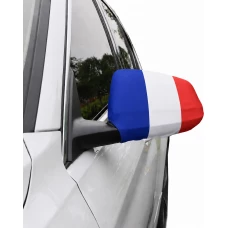 2er Set Aussenspiegelabdeckungen Auto Frankreich Flagge