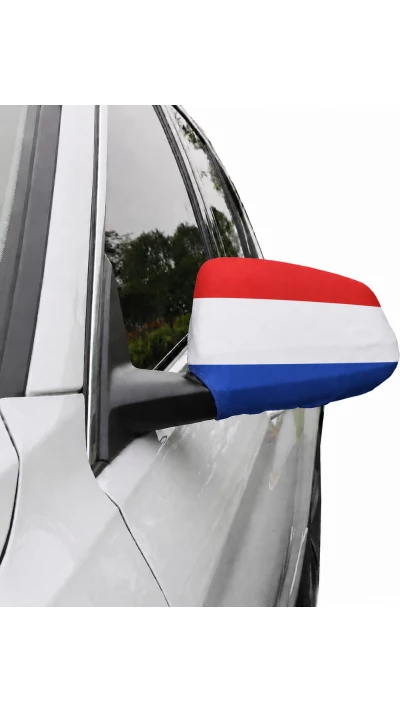 Lot de 2 housses pour rétroviseur voiture drapeau Pays-Bas
