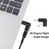 Lot de 6 adaptateurs USB-C vers DC connecteurs divers connecteurs charge routeur 3.0x1.1 &agrave; 5.5x2.1mm transfert donn&eacute;es - Noir