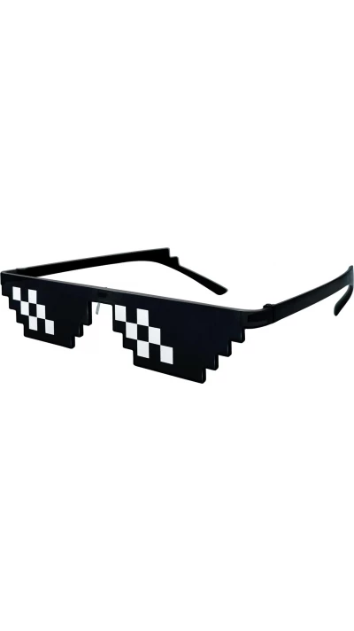 Lunettes de soleil Thug Life style urbain accessoire tendance pour soir&eacute;es et festivals - Noir