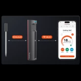 Meatmeet Pro smart thermomètre de cuisine intelligent Bluetooth WiFi pour grill four fumoir - Noir