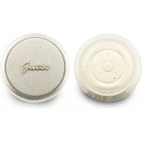 Mini Bluetooth Lautsprecher 5W Metall-Logo Guess modernes Design tragbare Audio - Gold