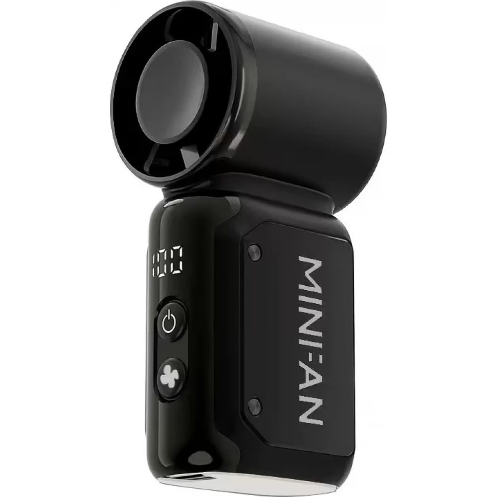 Mini Fan ventilateur portable silencieux rechargeable USB ventilateur de poche pour voyage bureau camping et extérieur - Noir