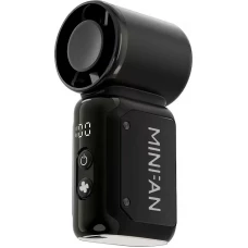 Mini Fan ventilateur portable silencieux rechargeable USB ventilateur de poche pour voyage bureau camping et extérieur - Noir