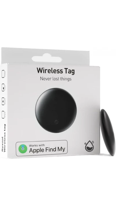 Mini GPS-Tracker f&uuml;r Geolokalisierung (AirTag-Alternative) - Schwarz