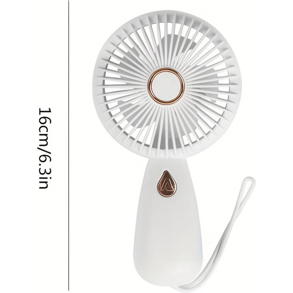 Kompakter tragbarer Mini USB Ventilator wiederaufladbar für Innen- und Außenreisen - Lila