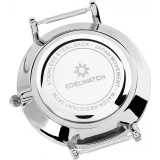 Edelwatch Uhr 41 mm (Men) Silver Zifferblatt Weiss (Batterie nicht enthalten) - Blau / Weiss / Grün
