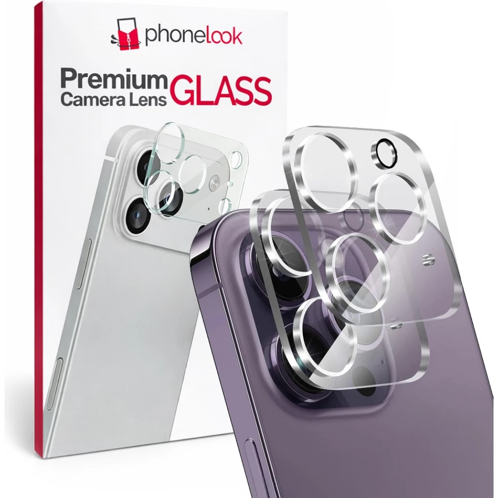 2er-Pack Kameraschutzglas - Transparent - iPhone 16 Pro