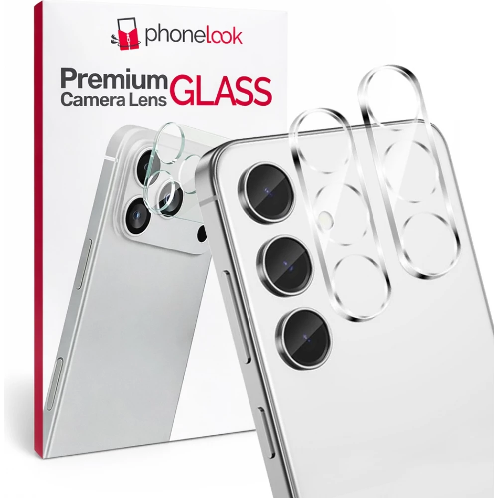 2er-Pack Kameraschutzglas - Transparent - Samsung Galaxy S24+