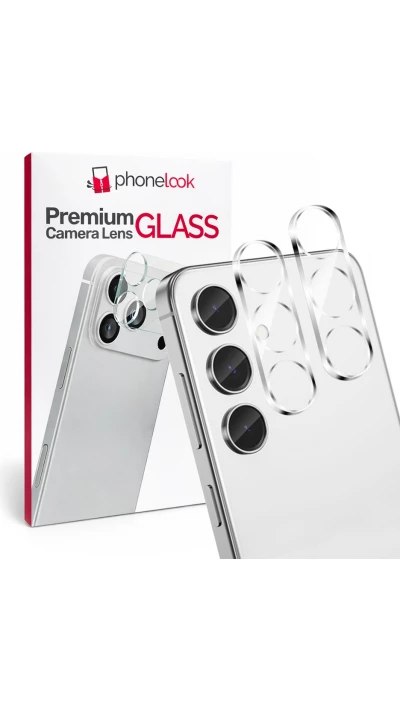 Pack de 2 vitres de protection caméra - Transparent - Samsung Galaxy S24+
