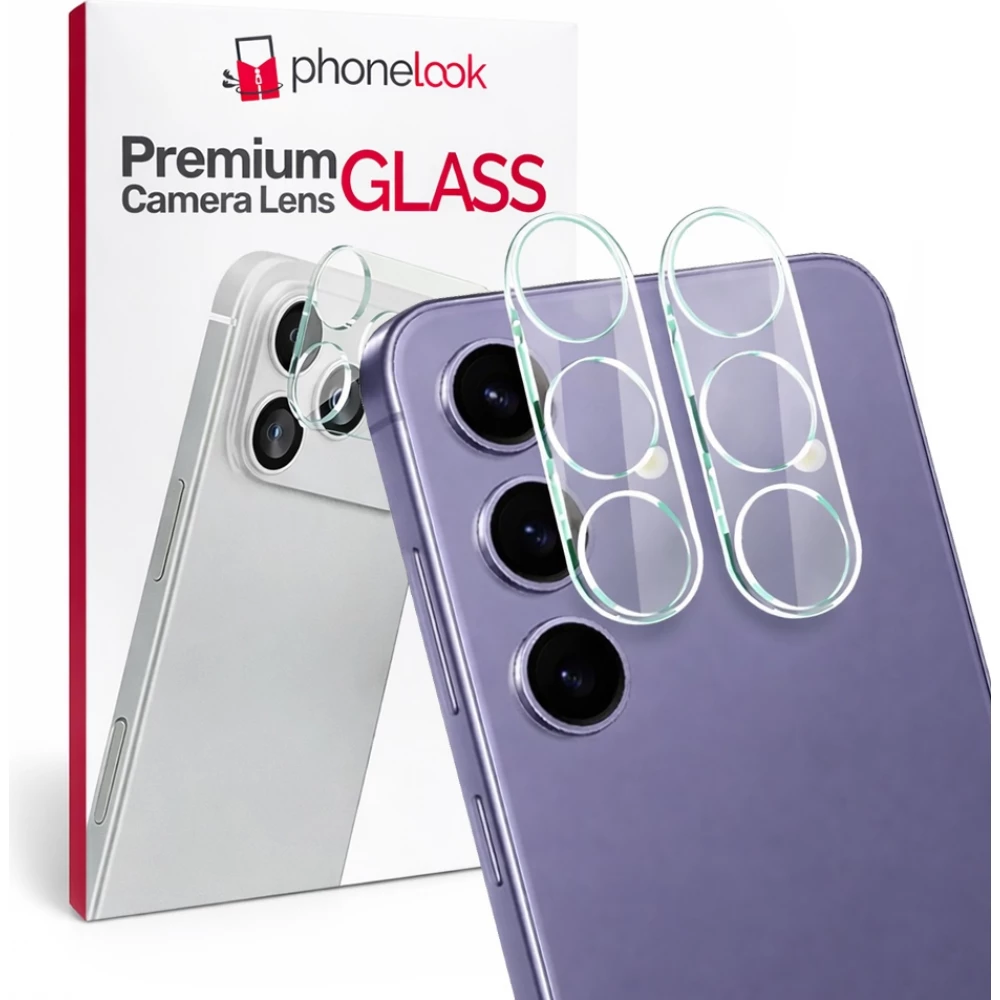 2er-Pack Kameraschutzglas - Transparent - Samsung Galaxy S25