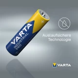 Piles alcalines Varta Industrial AA / LR6 (Mignon) 1,5 V (4006) - Bo&icirc;te de 10 piles