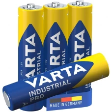 Varta Industrial AAA / LR03 (Micro) Alkaline-Batterien 1,5 V (4003) - 4 Batterien im Pack