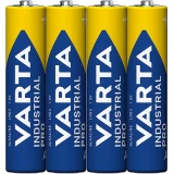 Varta Industrial AAA / LR03 (Micro) Alkaline-Batterien 1,5 V (4003) - 4 Batterien im Pack