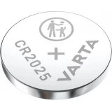 Piles bouton lithium Varta Professional Electronics CR2025 (6025) 3 V (Blister de 5 piles)