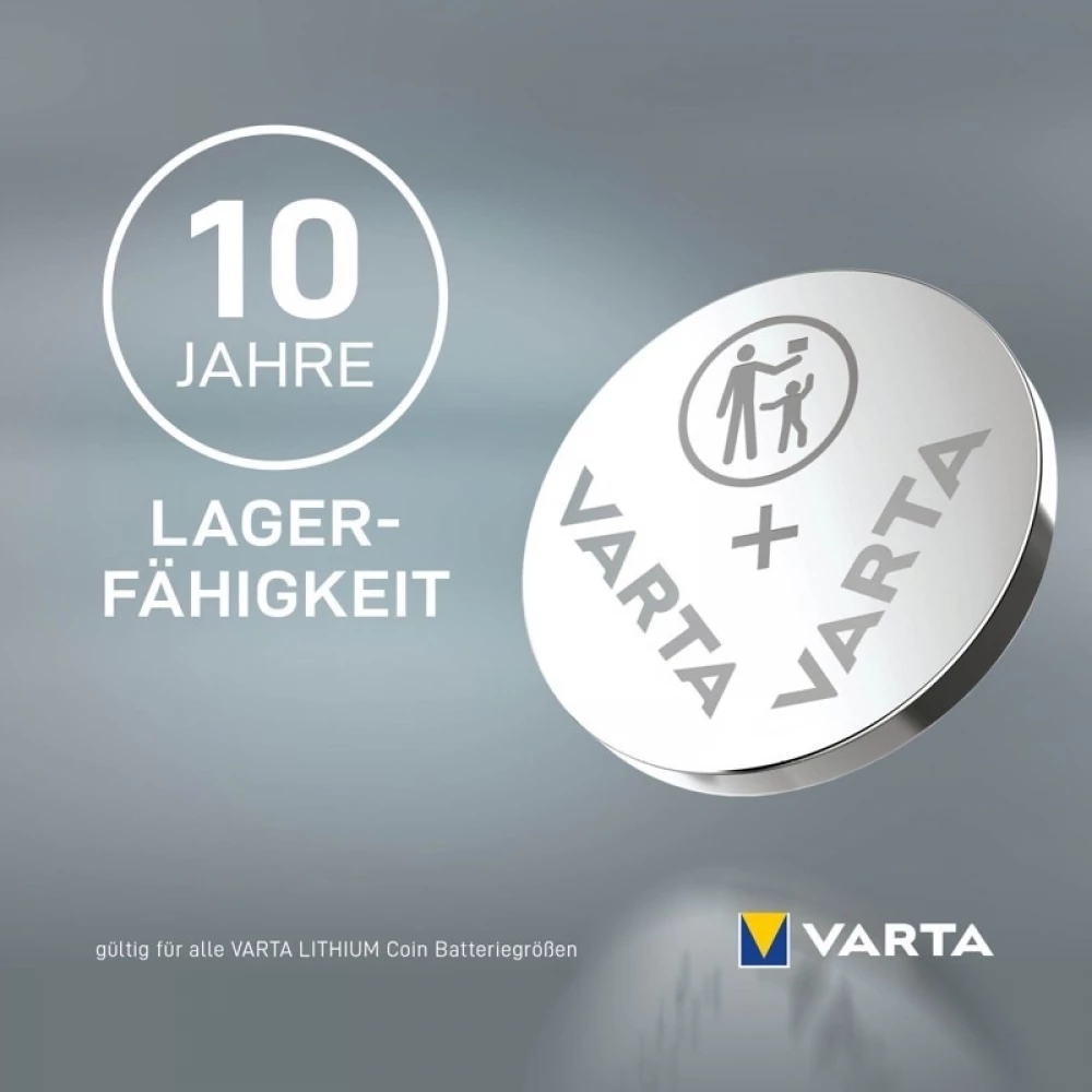 Varta Professional Electronics CR2032 (6032) Lithium-Knopfzellen 3 V (Blister mit 5 Batterien)