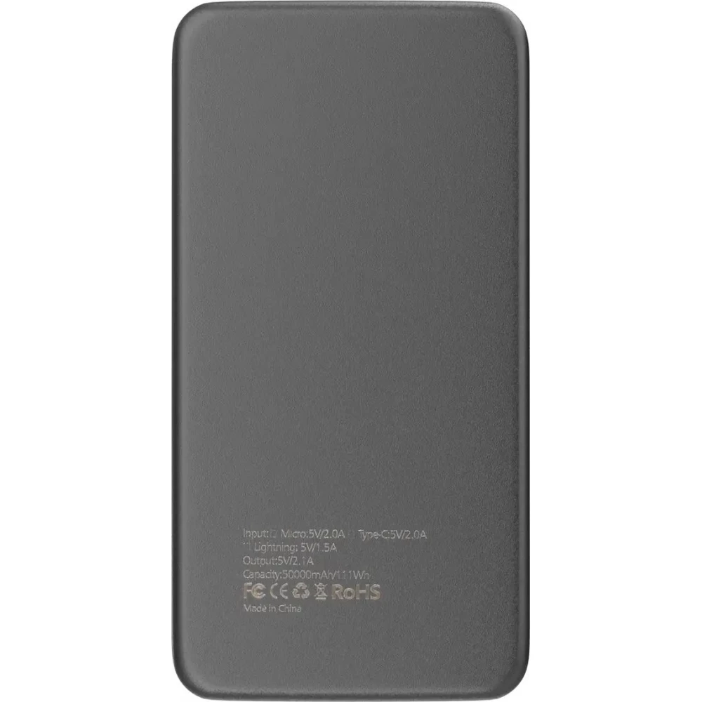 Power Bank batterie externe BLM-S30 50000mAh écran LED + double USB - Noir