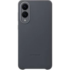 Galaxy S25 Edge Case H&uuml;lle - Premium Vegan-Leder Backcover Kindsuit - Schwarz